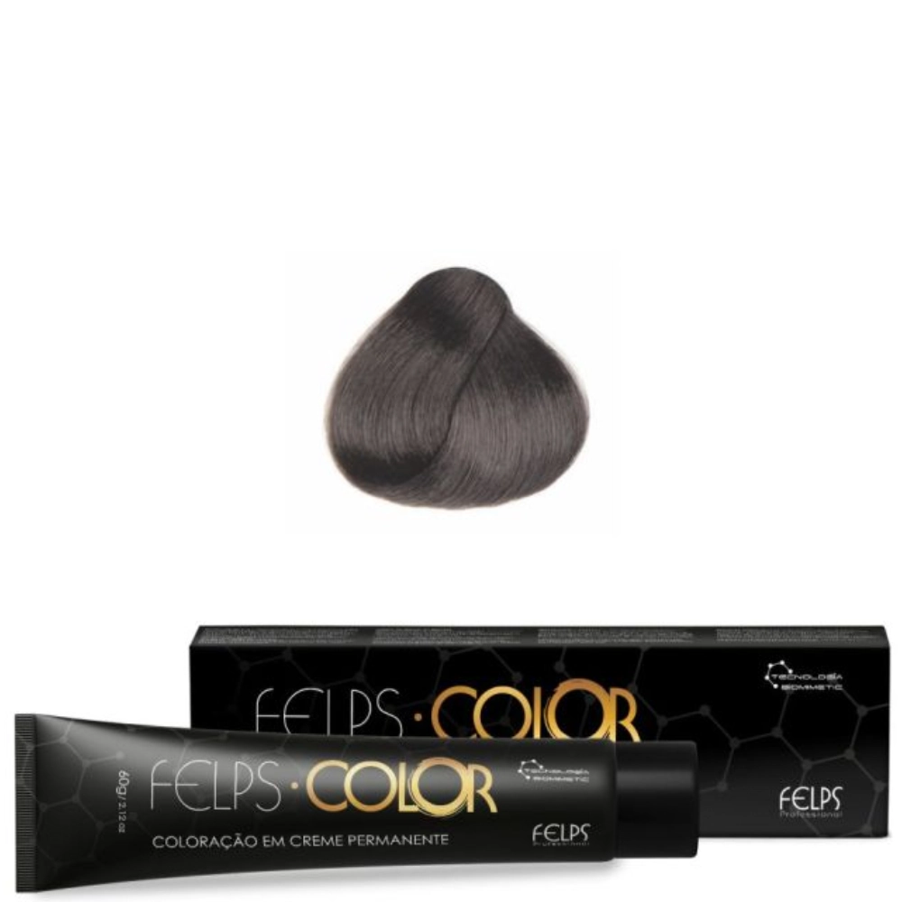 Coloracao Individual Permanente Felps 4/0 Castanho 1un