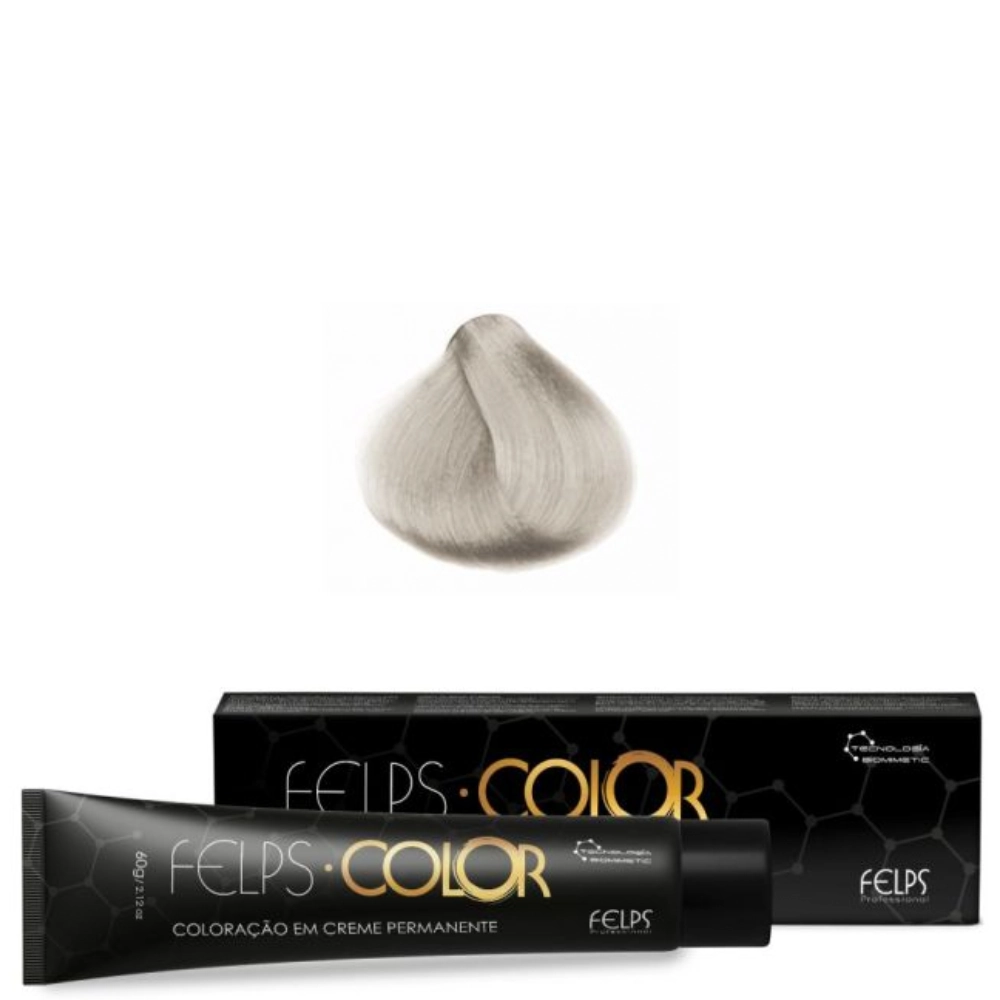 Coloracao Individual Permanente Felps 10/89 Louro Clarissimo Perola 1un