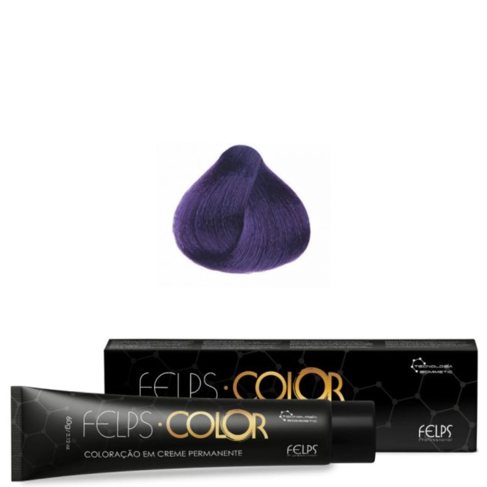 Coloracao Individual Permanente Felps 0/2 Violeta 1un