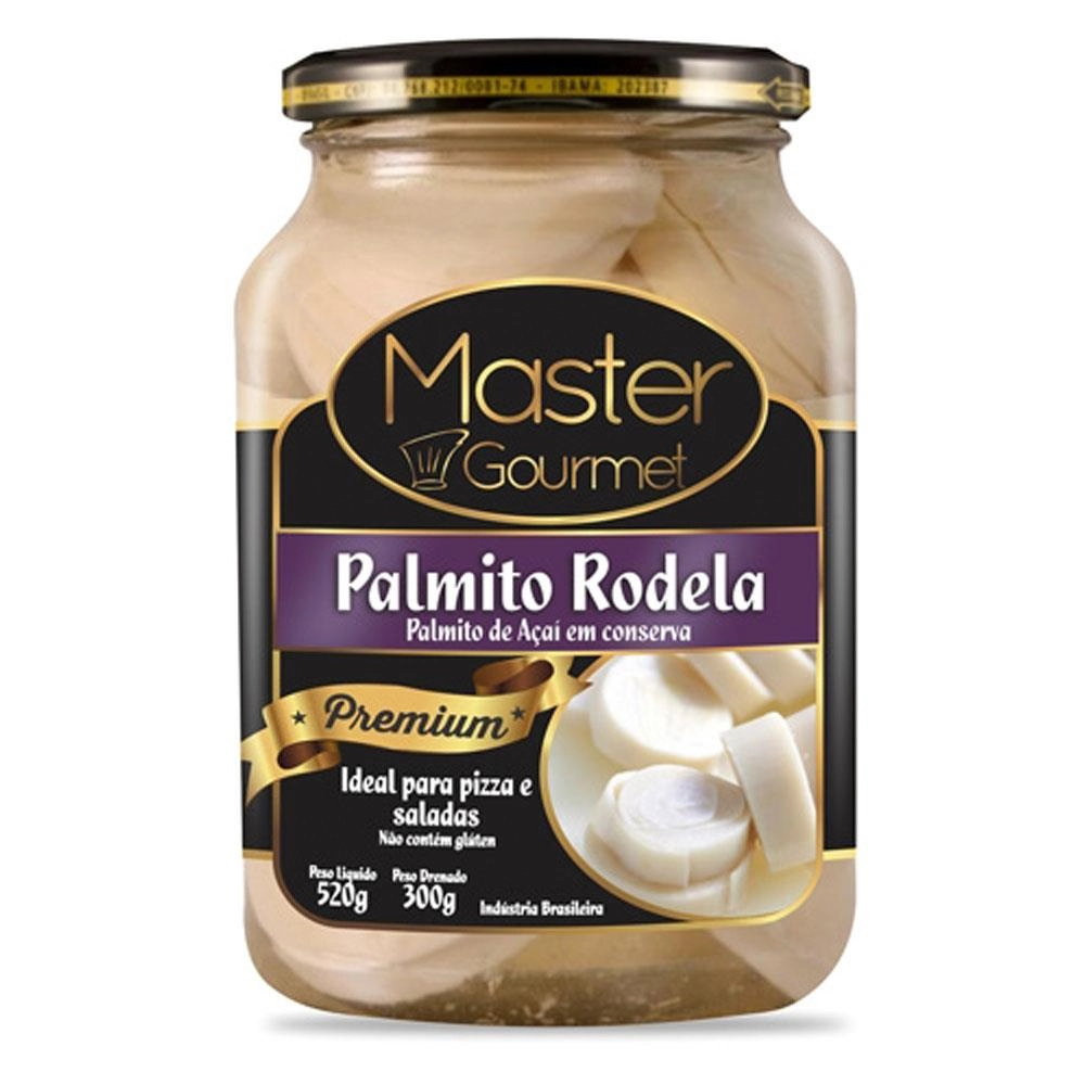 Palmito M Gourmet Vd 300g Rod Real