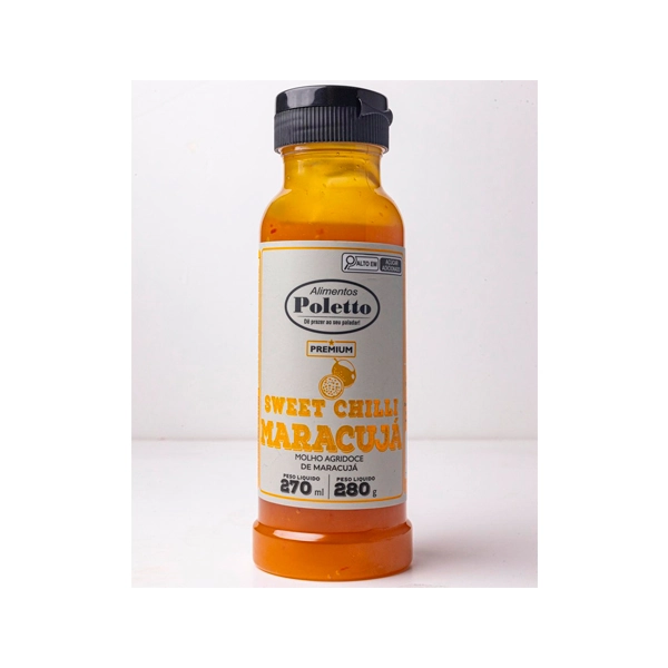 Molho Poletto Sweet Chilli Maracuja 280g