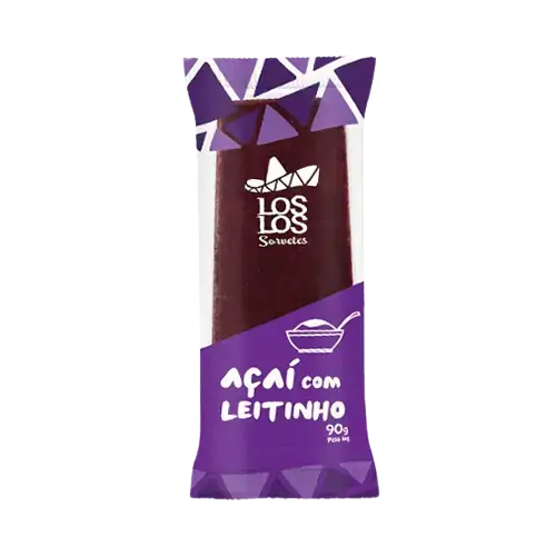 Sorv Los Los Acai C/ Leitinho 90g
