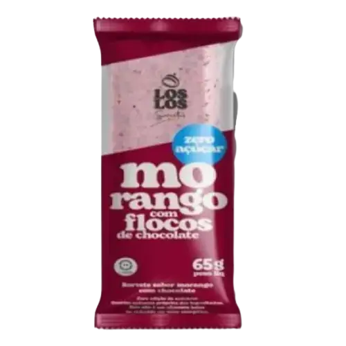 Mini Paleta Mex Los Los Mor C/flocos Choc Zero Acucar 65g