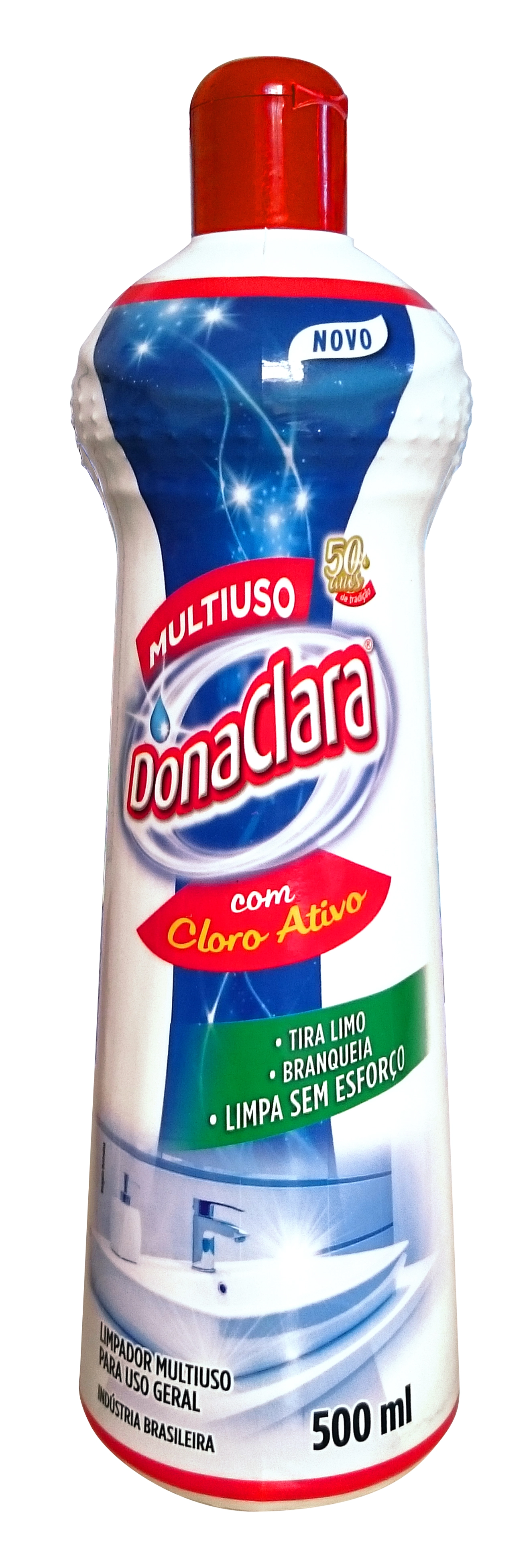 Limpador M Uso Dona Clara 500ml Cloro Ativo