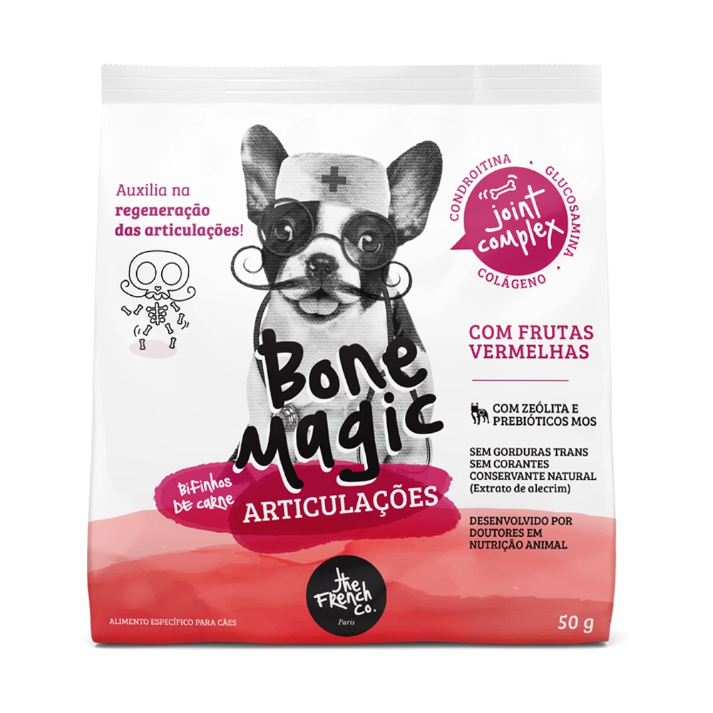 Snack Caes The French 50gr Bif.carne Art