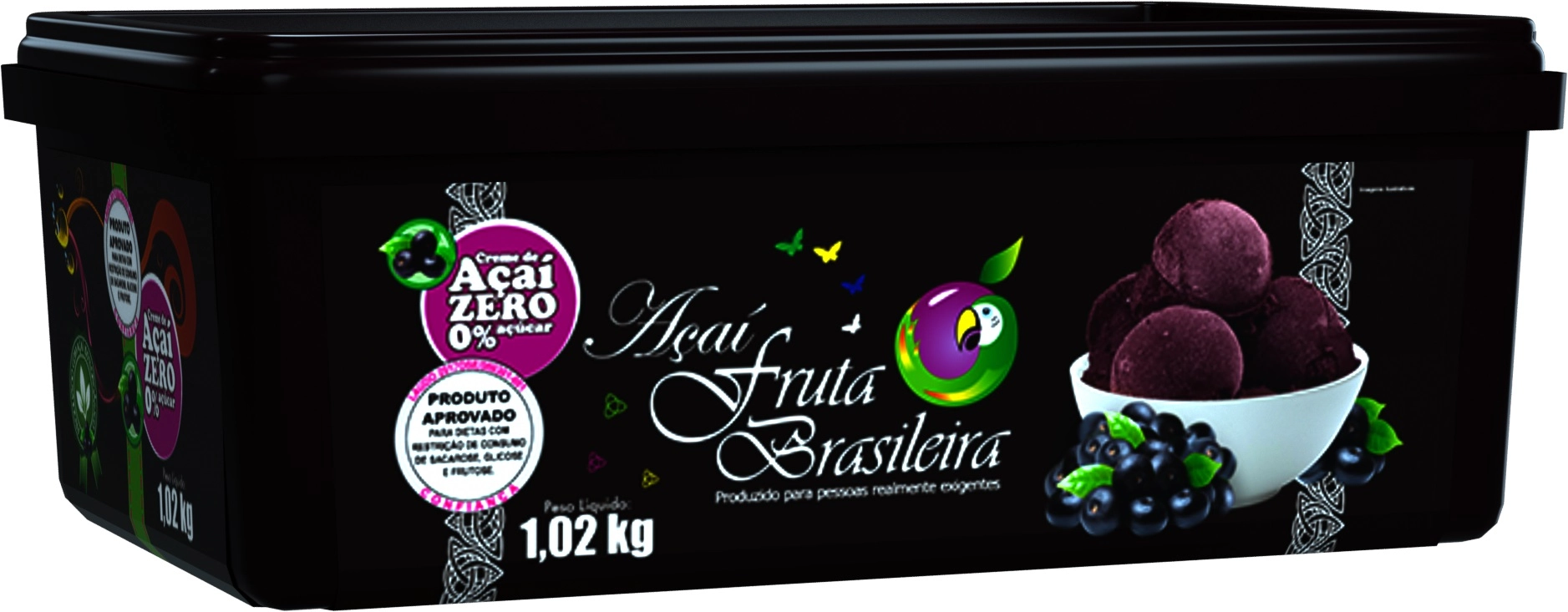 Acai Fruta Brasileira Zero 1,020kg