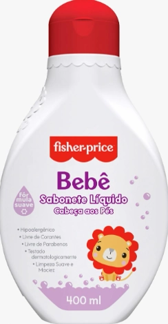 Sab Liq Fischer Price 400ml Cabeca Aos Pes