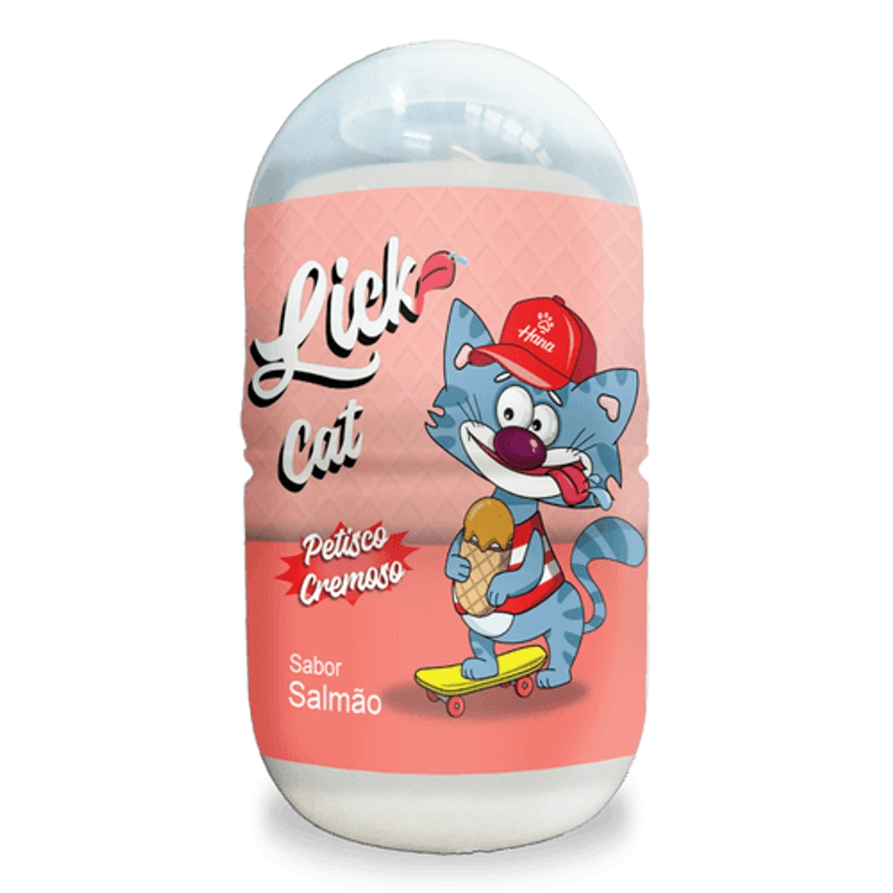 Hana Lick Cat Salmão 40g
