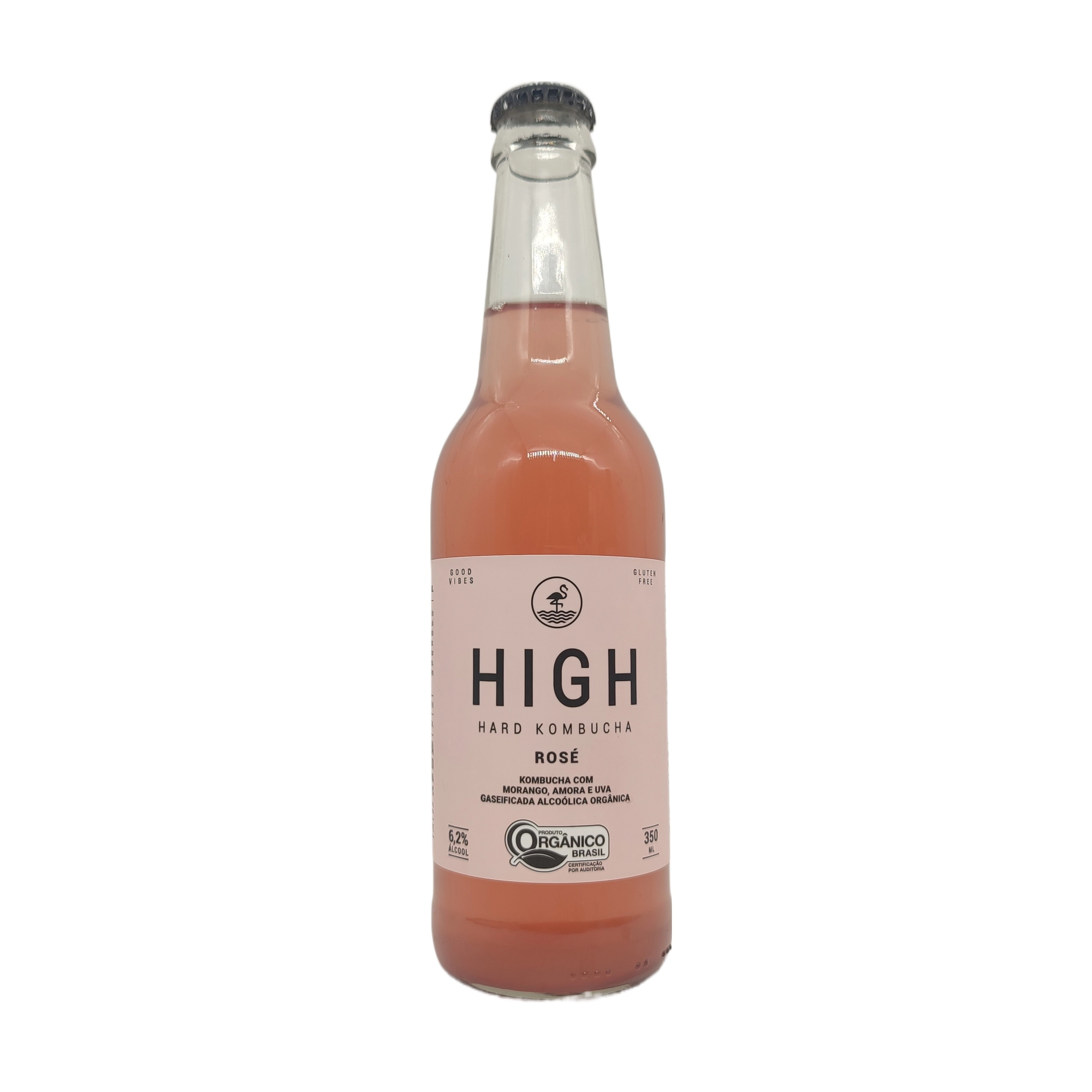 Kombucha Puroverde High Alcã Lica Gf 350 Ml