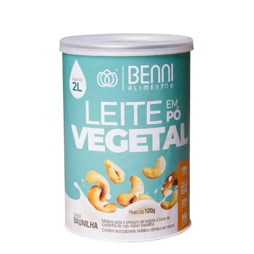 Leite Em Po Veg Benni Caju Baunilha 120gr