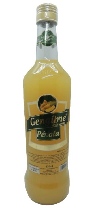 Aperitivo Perola 670ml Gengibre Artesanal