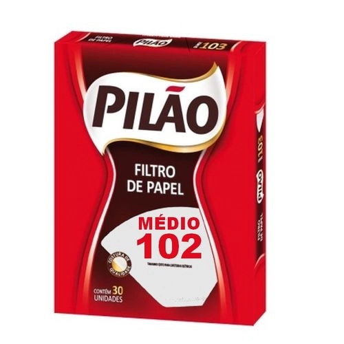 Filtro Papel Pilao 102 C/30