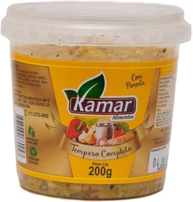Tempero Kamar Temp Completo 200g