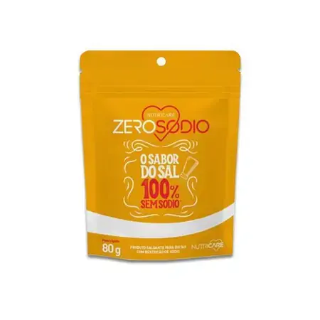 Sal Zero Sódio Pouch 80g Refil