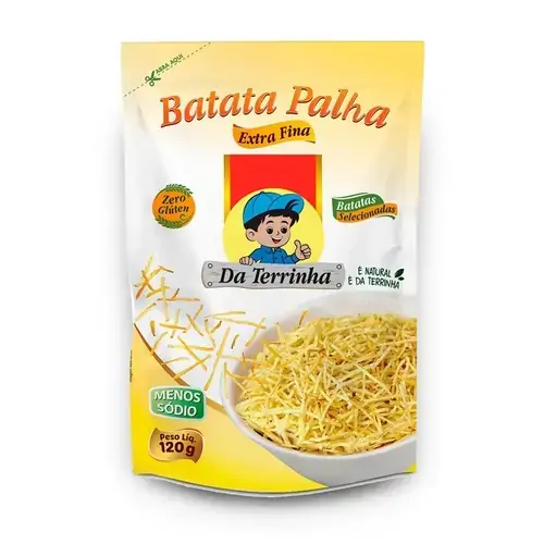 Batata Palha Da Terrinha Extra Fina 120 G Cx 30.0