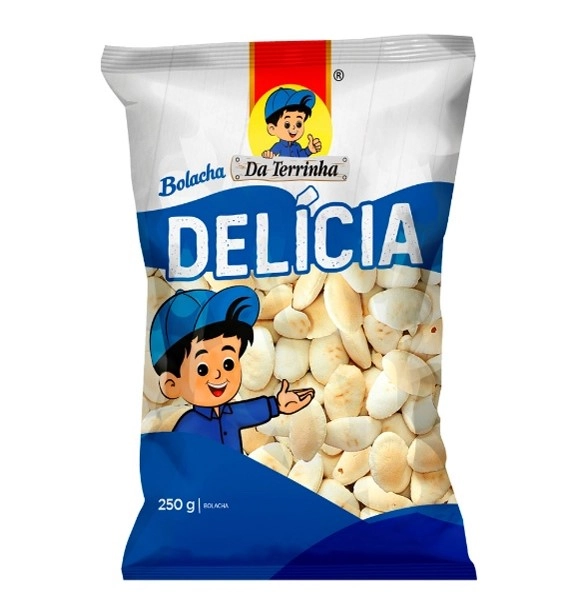 Bolacha Delícia Da Terrinha Pacote 250g