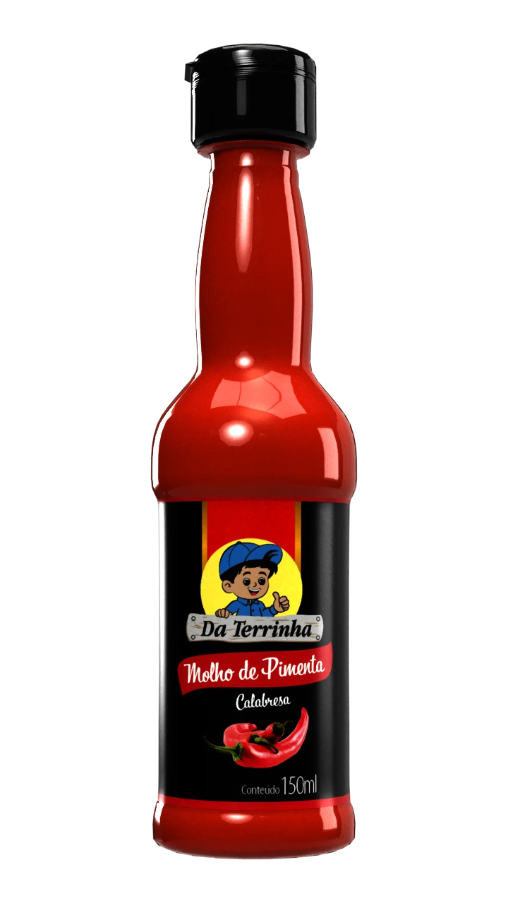 Molho De Pimenta Calabresa Da Terrinha 150ml