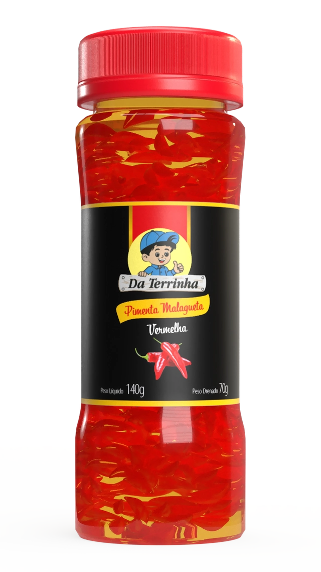 Pimenta Malagueta Vermelha Da Terrinha 70g