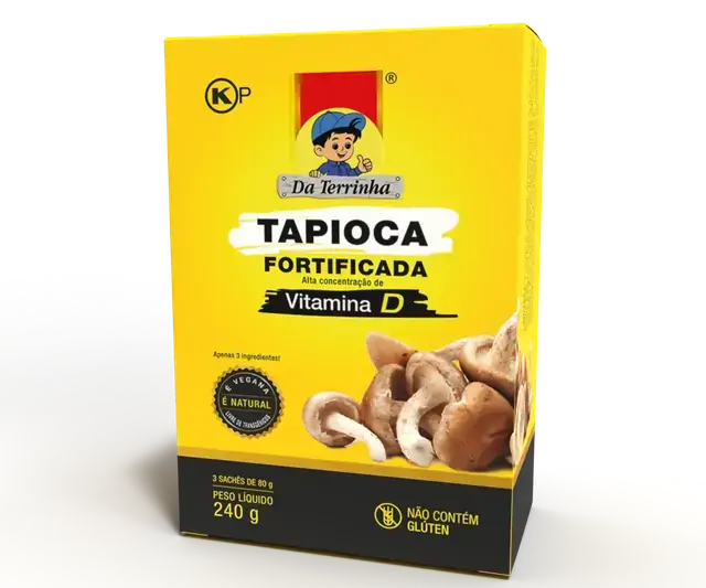 Tapioca Fortificada Da Terrinha Vitamina D 240g