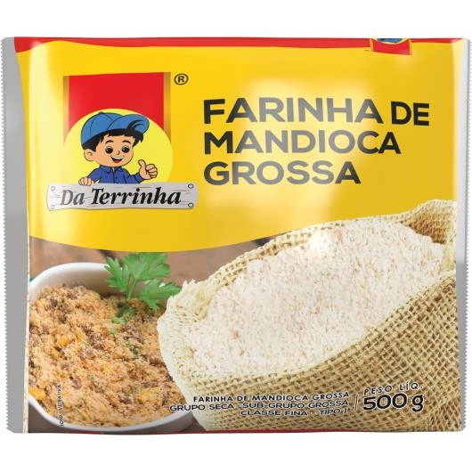 10066 Farinha De Mandioca Grossa Da Terrinha 500 G Und