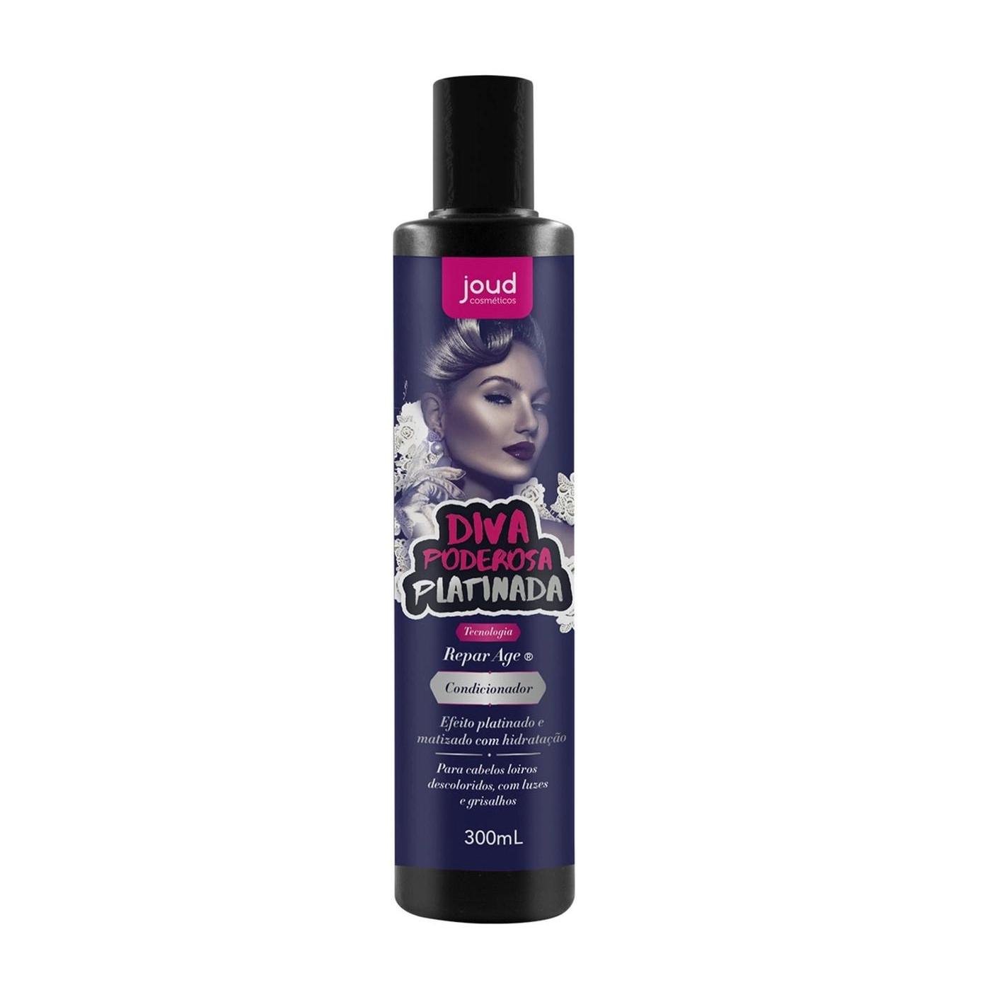 Cond Joud Diva Poderosa Platinada 300ml