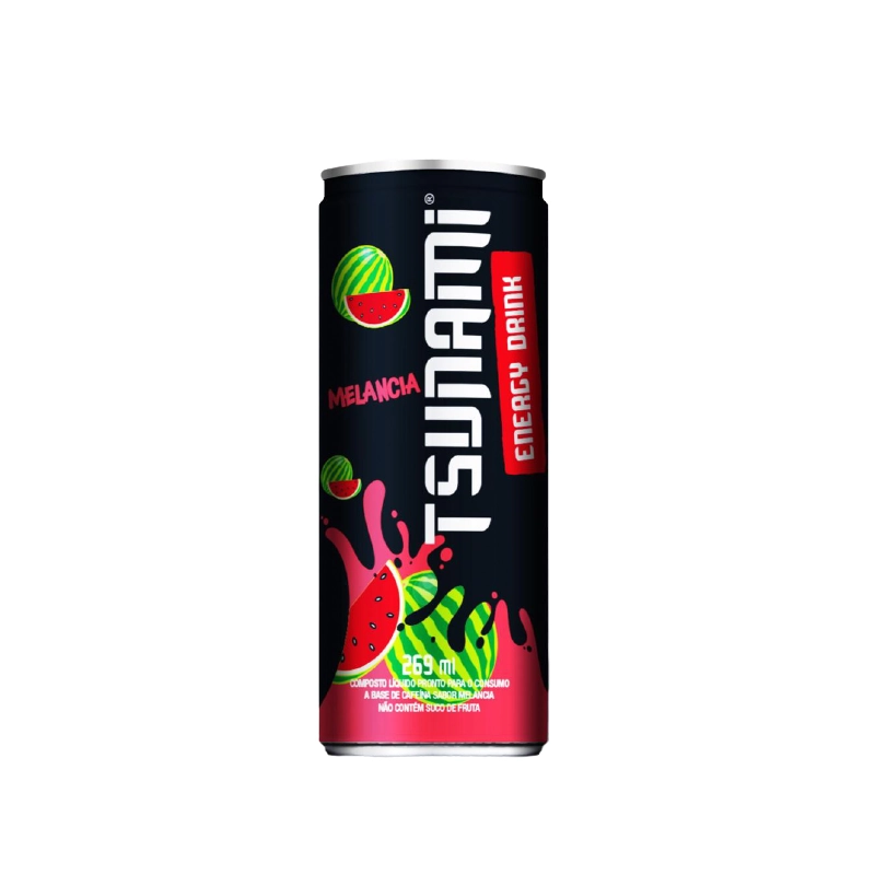Energetico Tsunami Melancia Lt 269ml
