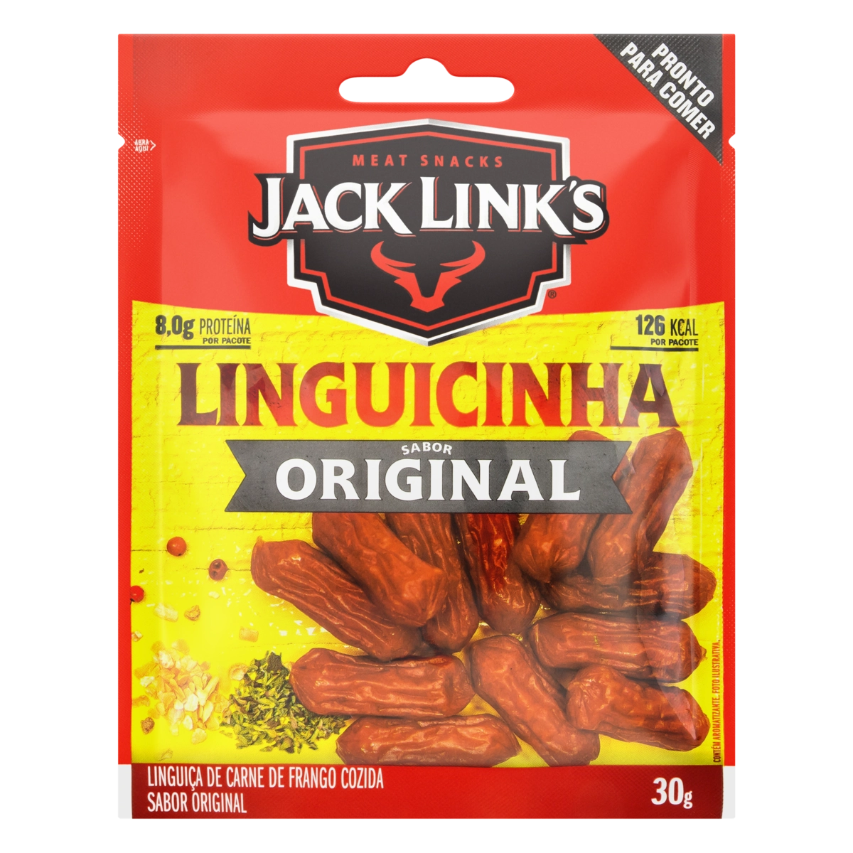 Linguicinha Original Jack Links Sachê 30g