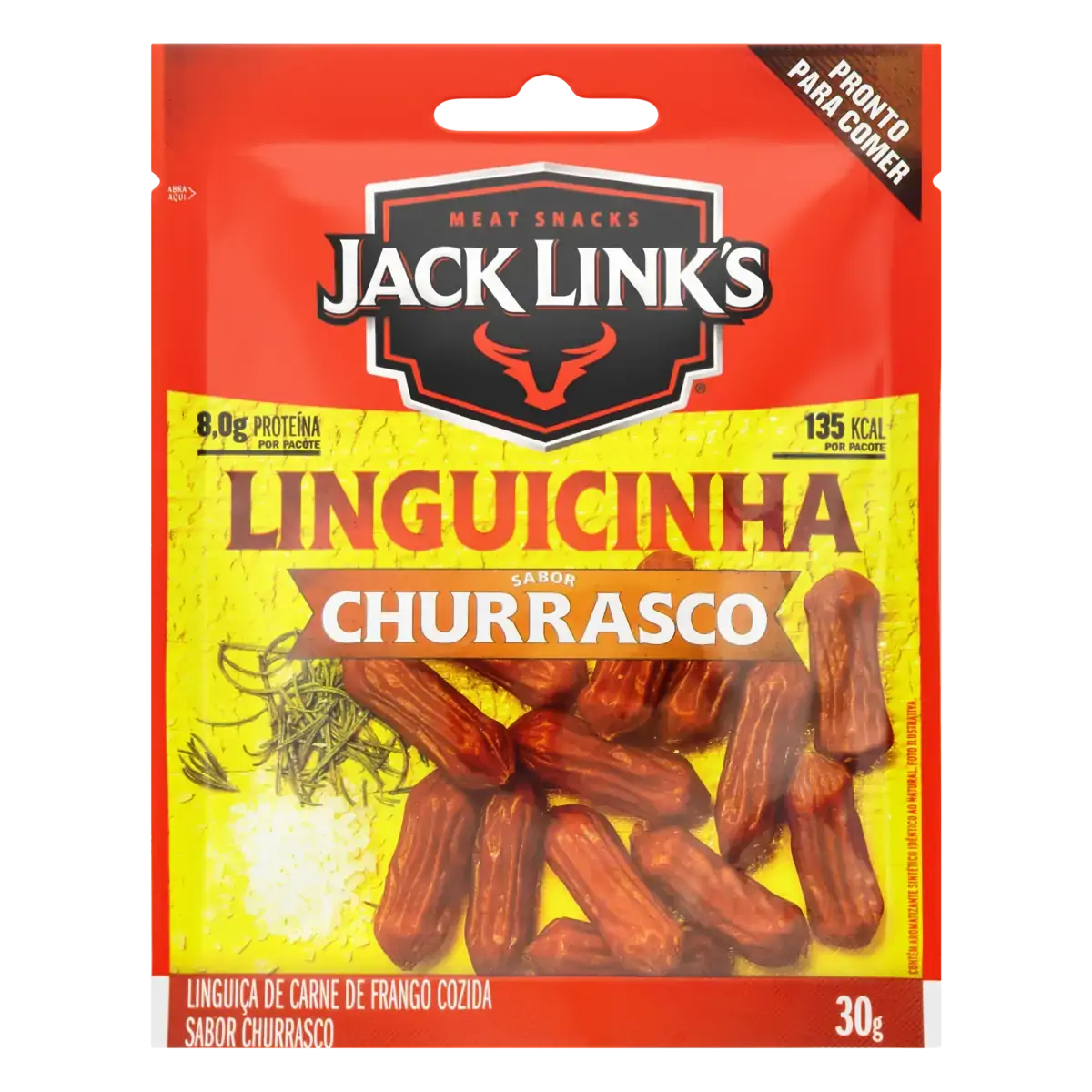 Linguicinha Churrasco Jack Links Sachê 30g
