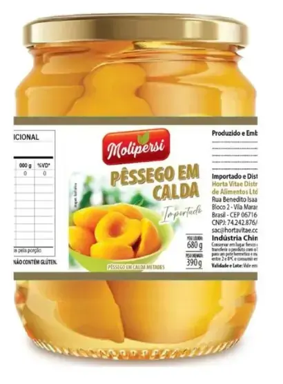 Pessego Calda Molipersi 390g