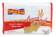 Bisc Agua Sal Sabor Arte 370g Laminado