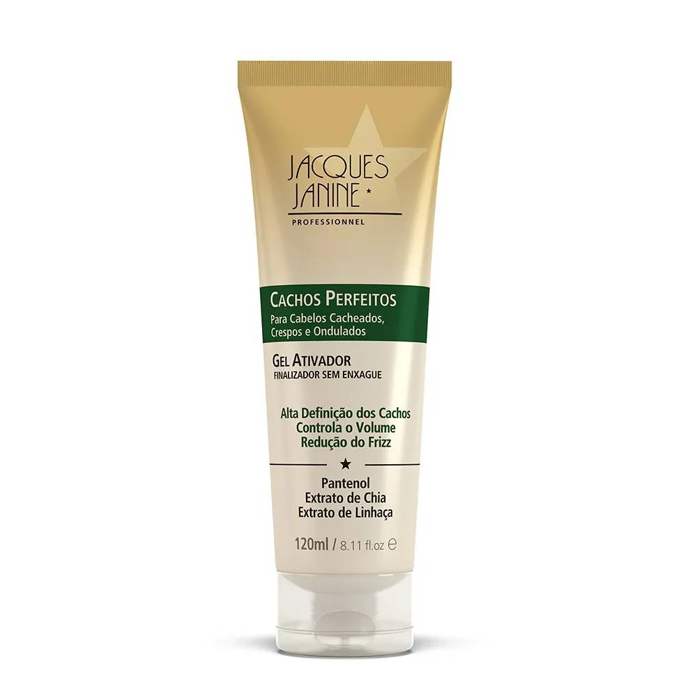 Gel Ativador Jacques Janine Cachos Perfeitos 120ml