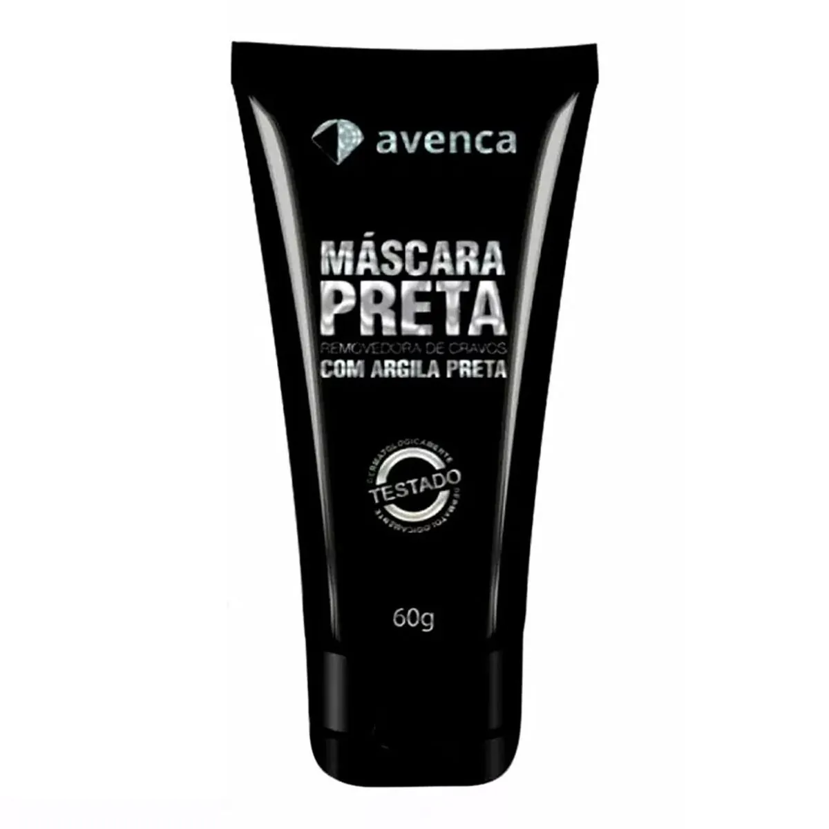 Avenca Mascara Preta Facial Remov De Cravos 60g