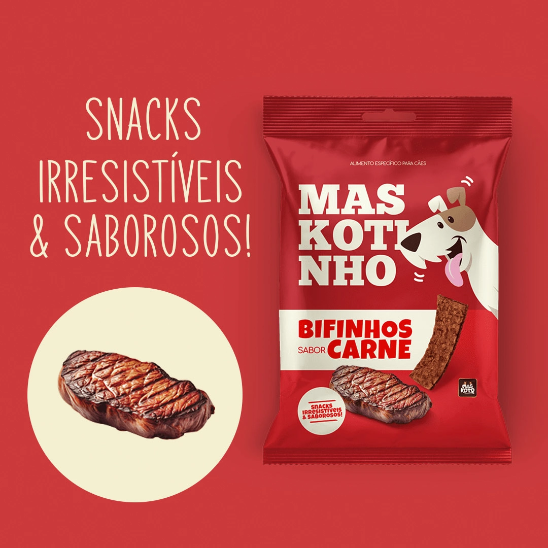 Maskotinho Bifinho 400gr Carne