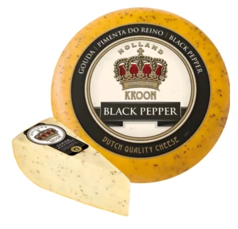 Queijo Gouda 150g Black Pepper Fracao