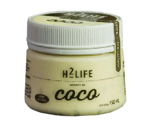Sorvete Coco H2life 150ml