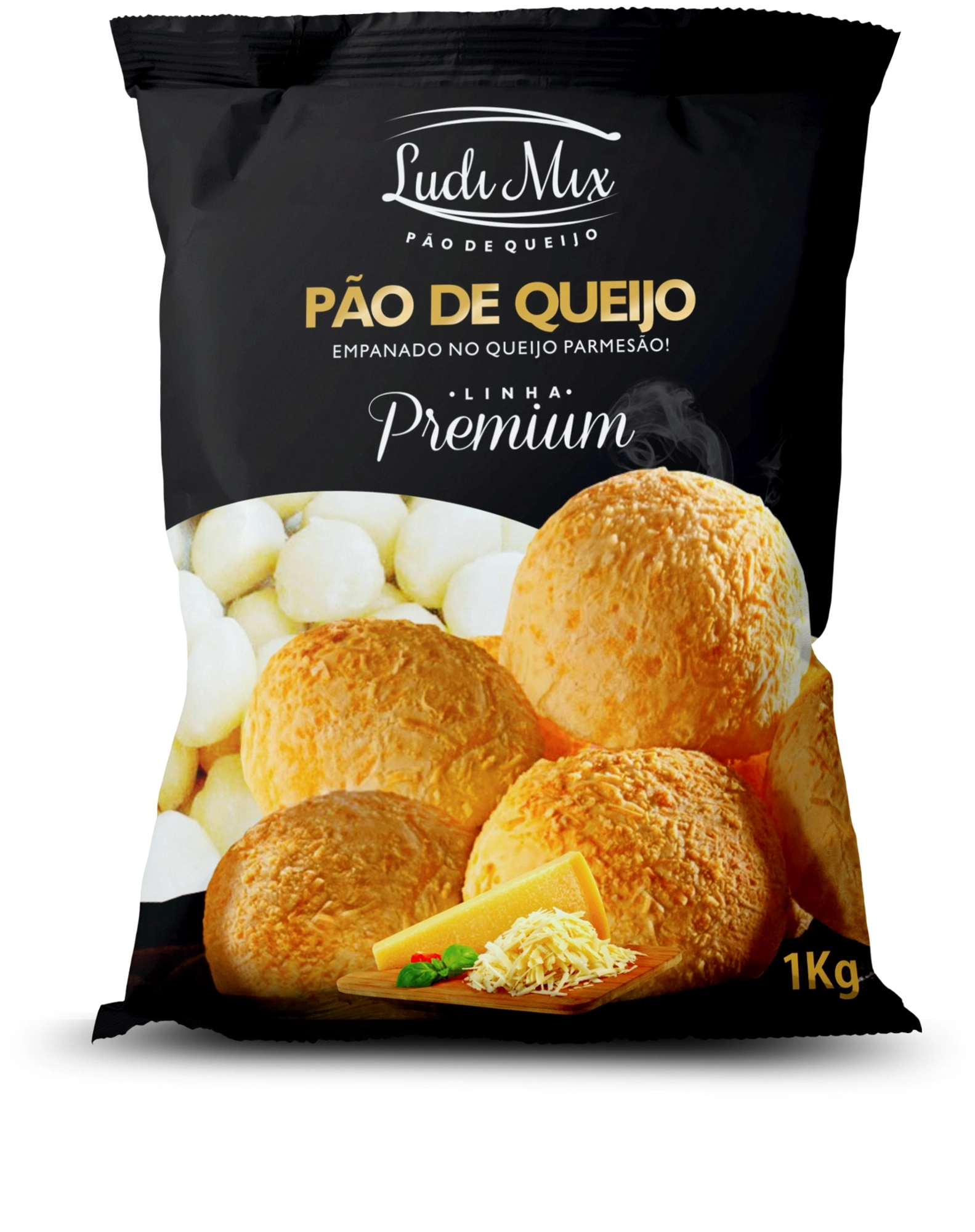 Pao De Queijo Ludi Mix 1kg Empanado