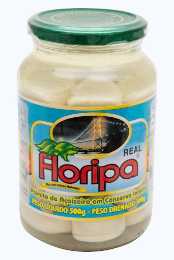 Palmito Inteiro Floripa Toletes 540g