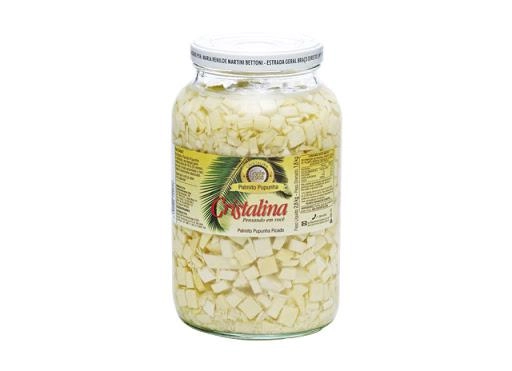 Palmito Pupunha Cristalina Picado 270g
