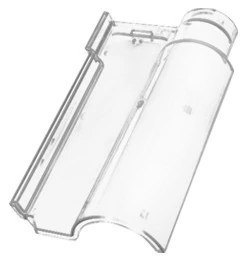 Telha Portuguesa Cristal Prismalux - Anti-uv E Anti Chama(telha Plástica Transparente)( 10 Unidades)