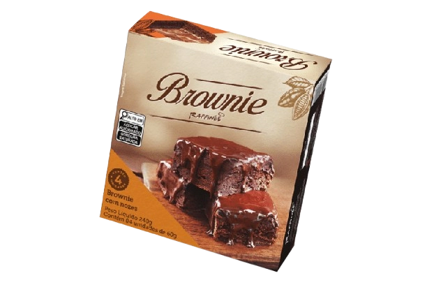 Brownie Raffinee Chocolate C/nozes 240g