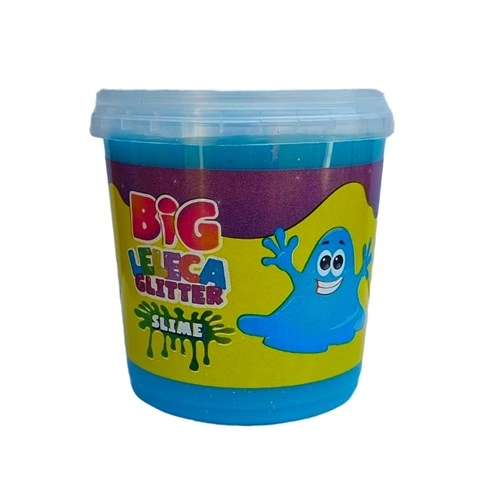 Leleca Slime Glitter Cores Sortidas 450g