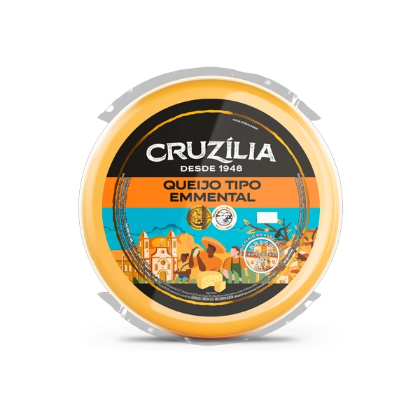 Queijo Emmental Fatiado Cruzília 100g