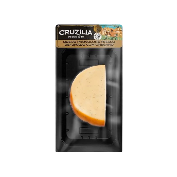 Queijo Provolone Defumado Com Orégano Cruzília 140g