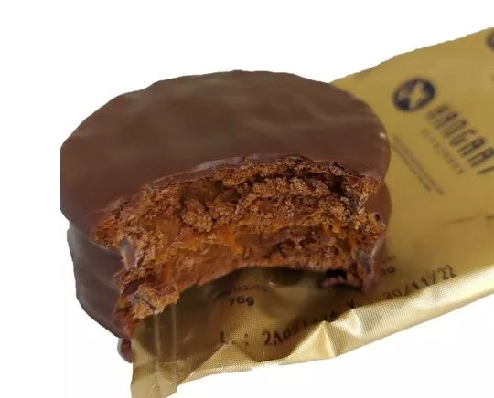 Alfajor Hangar 7 70g Meio Amargo Belga