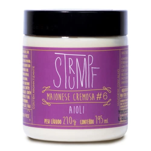 Maionese Aioli Strumpf 6 Pote 210g