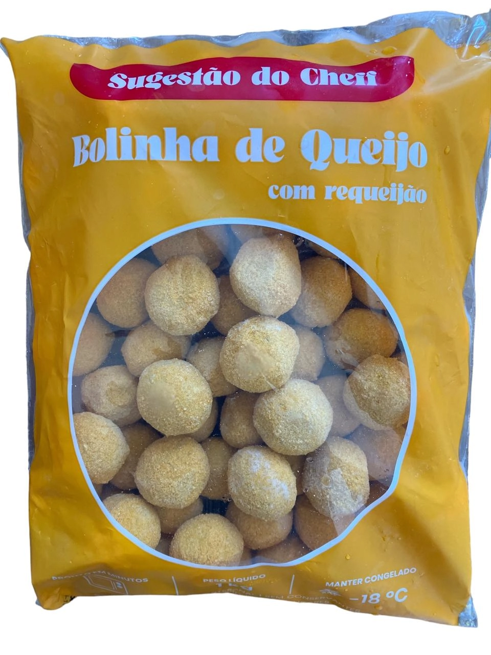 Bolinha De Queijo Sugestao De Cheff 1kg