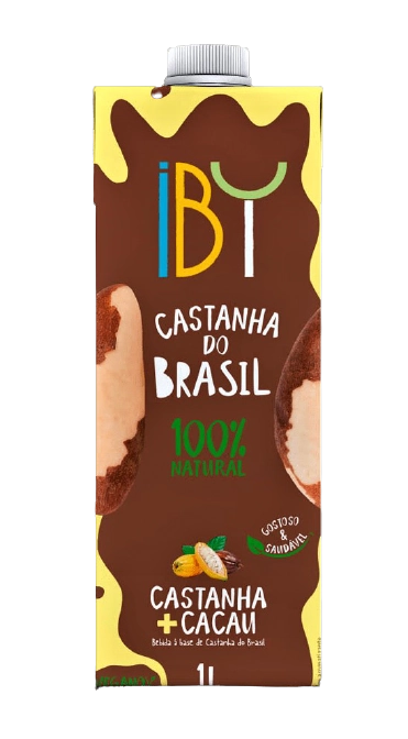 Bebida De Castanha Do Brasil Iby Castanha Cacau 12 X 1 Cx