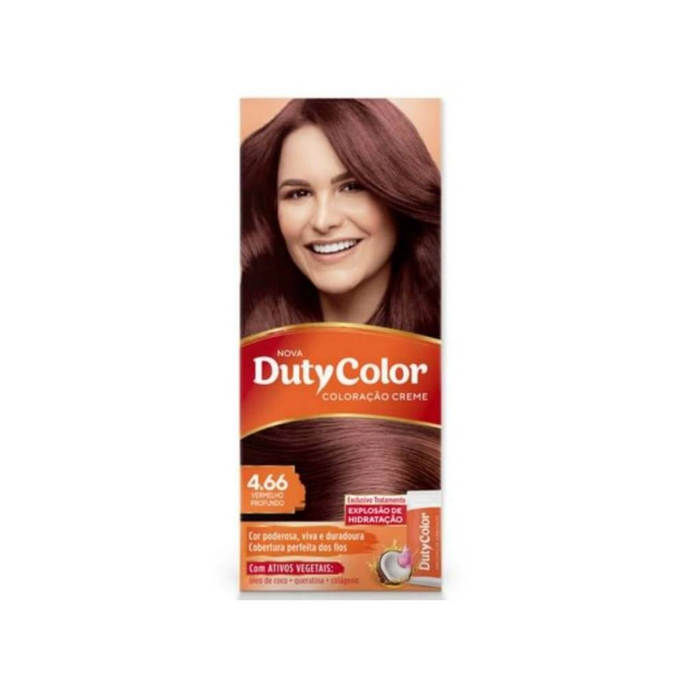 T.duty Color 4.66 Vermelho Profundo