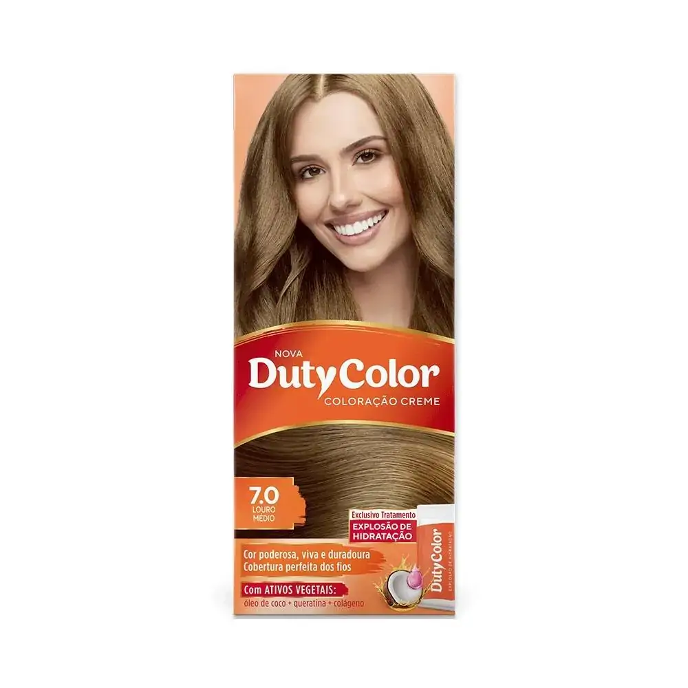 T.duty Color 7.0 Louro Medio
