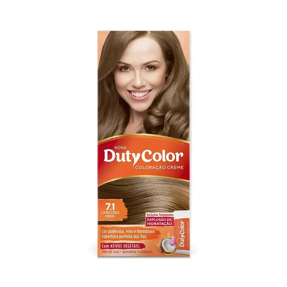 T.duty Color 7.1 Louro Cinza Medio